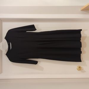 Black slightly flair dress